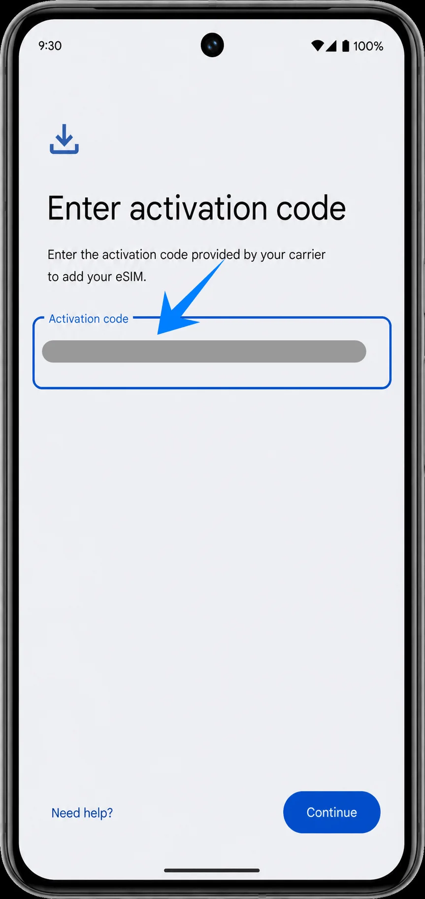 Activation Code Pixel 8