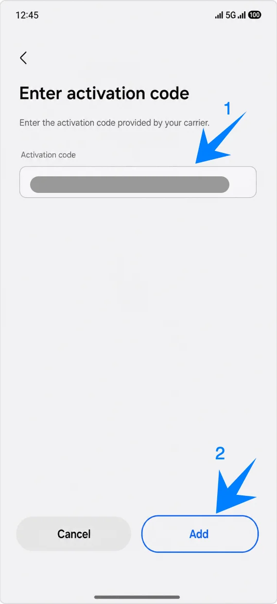 Activation Code S25