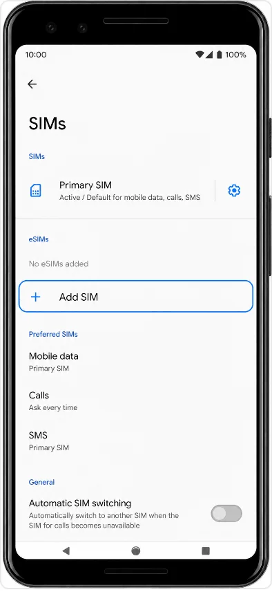 Add eSIM 4 XL Add eSIM 4 XL