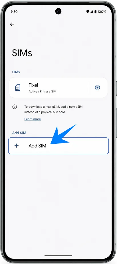 Add eSIM 8 Pro