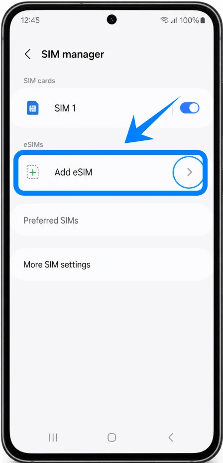 Add eSIM S23P Add eSIM S23P