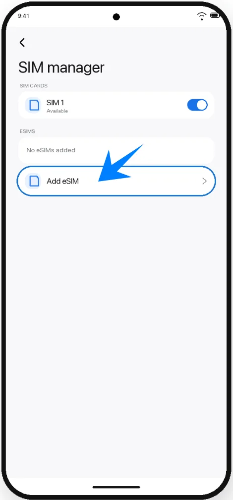 Add eSIM S24