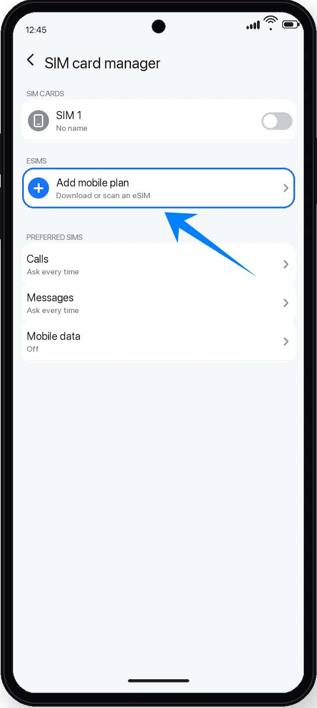 Add Mobile Plan S21 Ultra