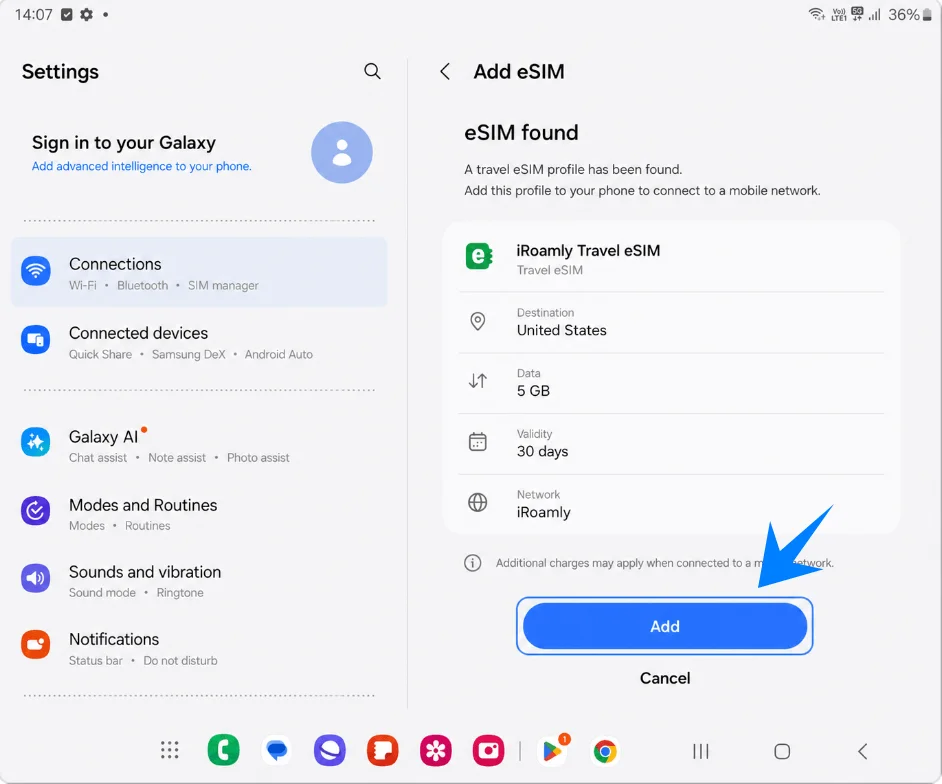 Add Z Fold5