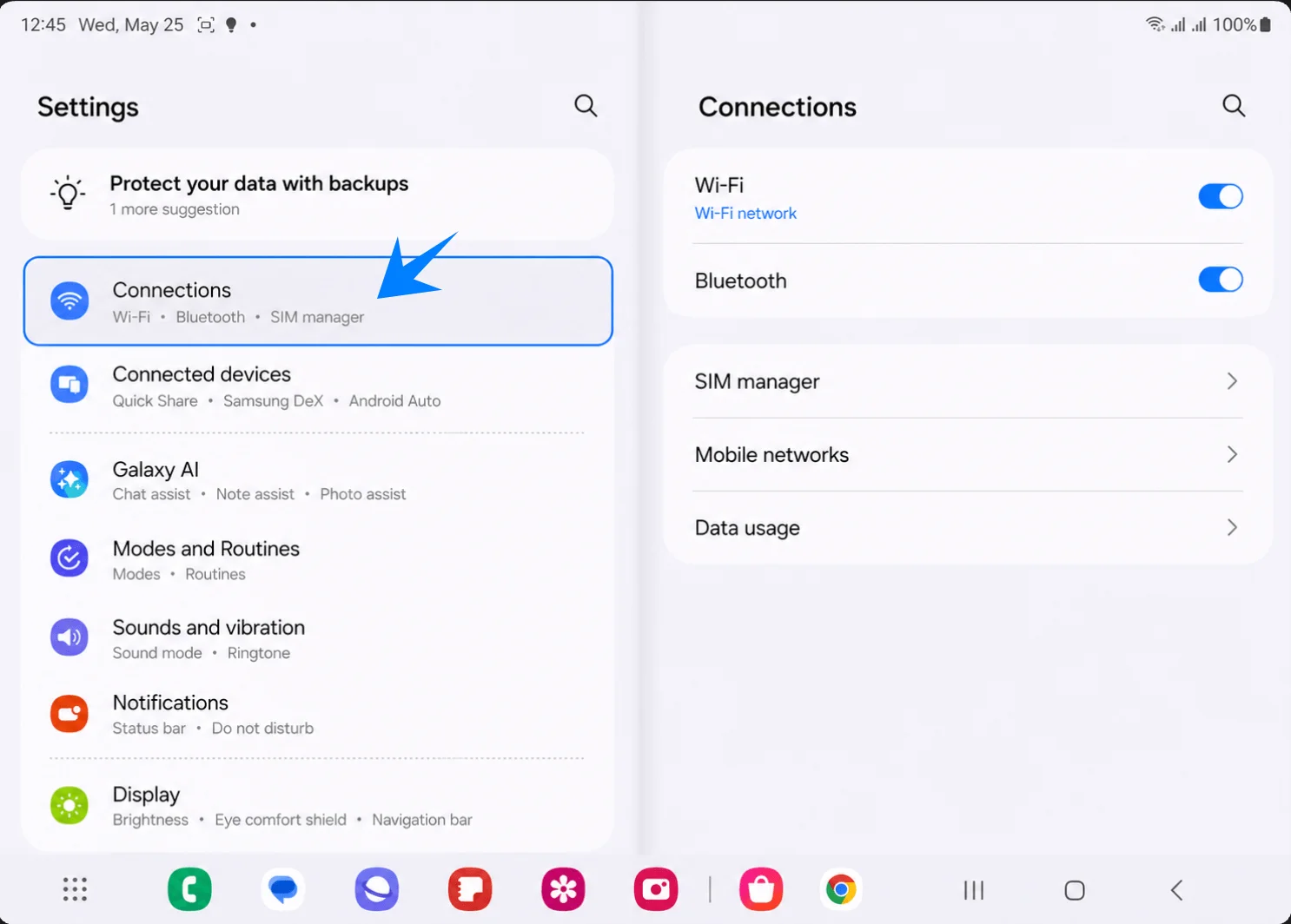 Connections Fold