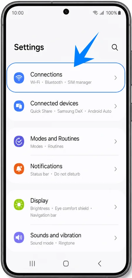 Connections S23 FE
