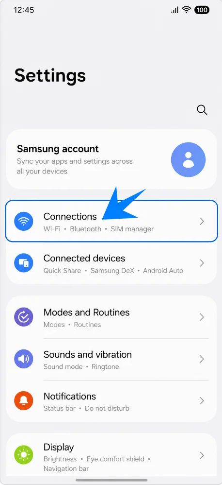 Connections S25P