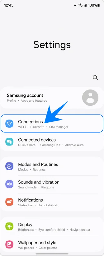 Connections Z Flip6 Connections Z Flip6