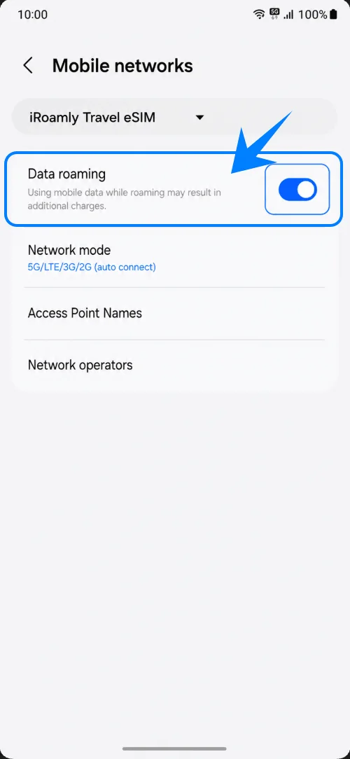 Data Roaming A23
