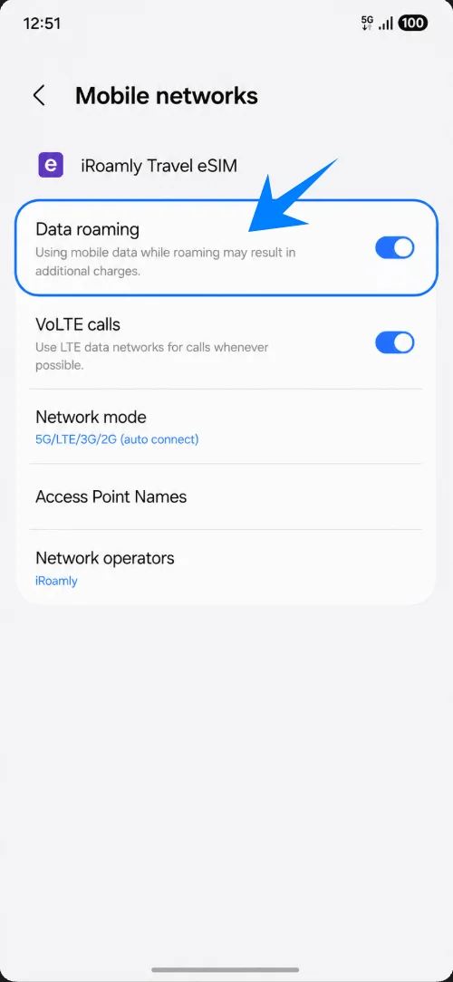 Data Roaming A36