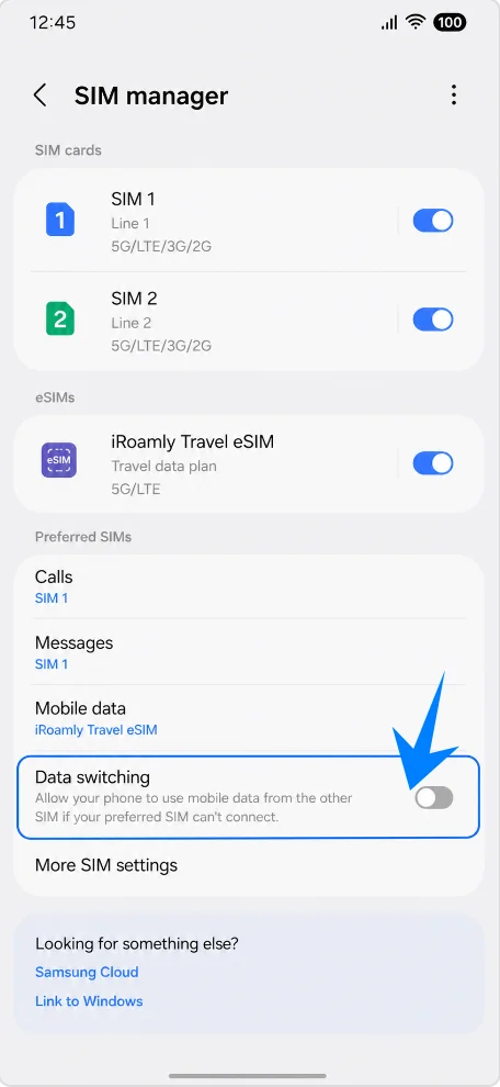 Data Switching S25P