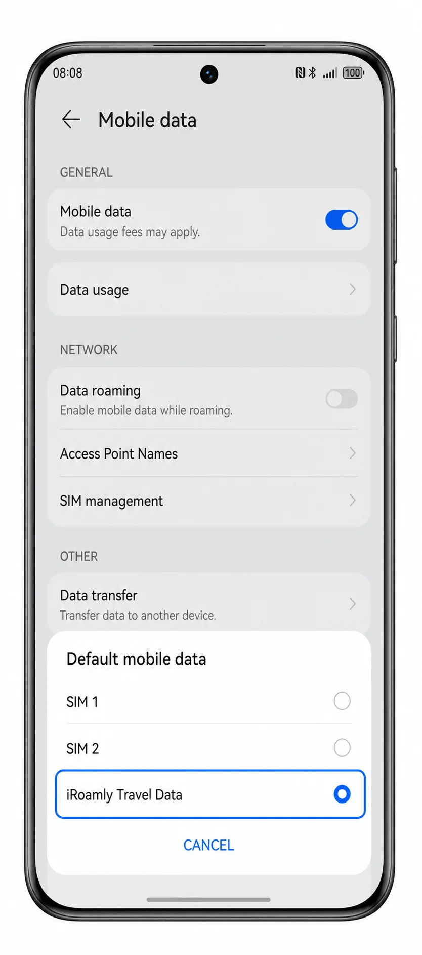 Huawei Pura 70 Pro Default Mobile Data Huawei Pura 70 Pro Default Mobile Data