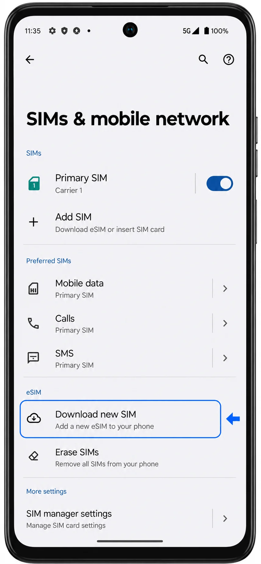 Download eSIM G35 Download eSIM G35