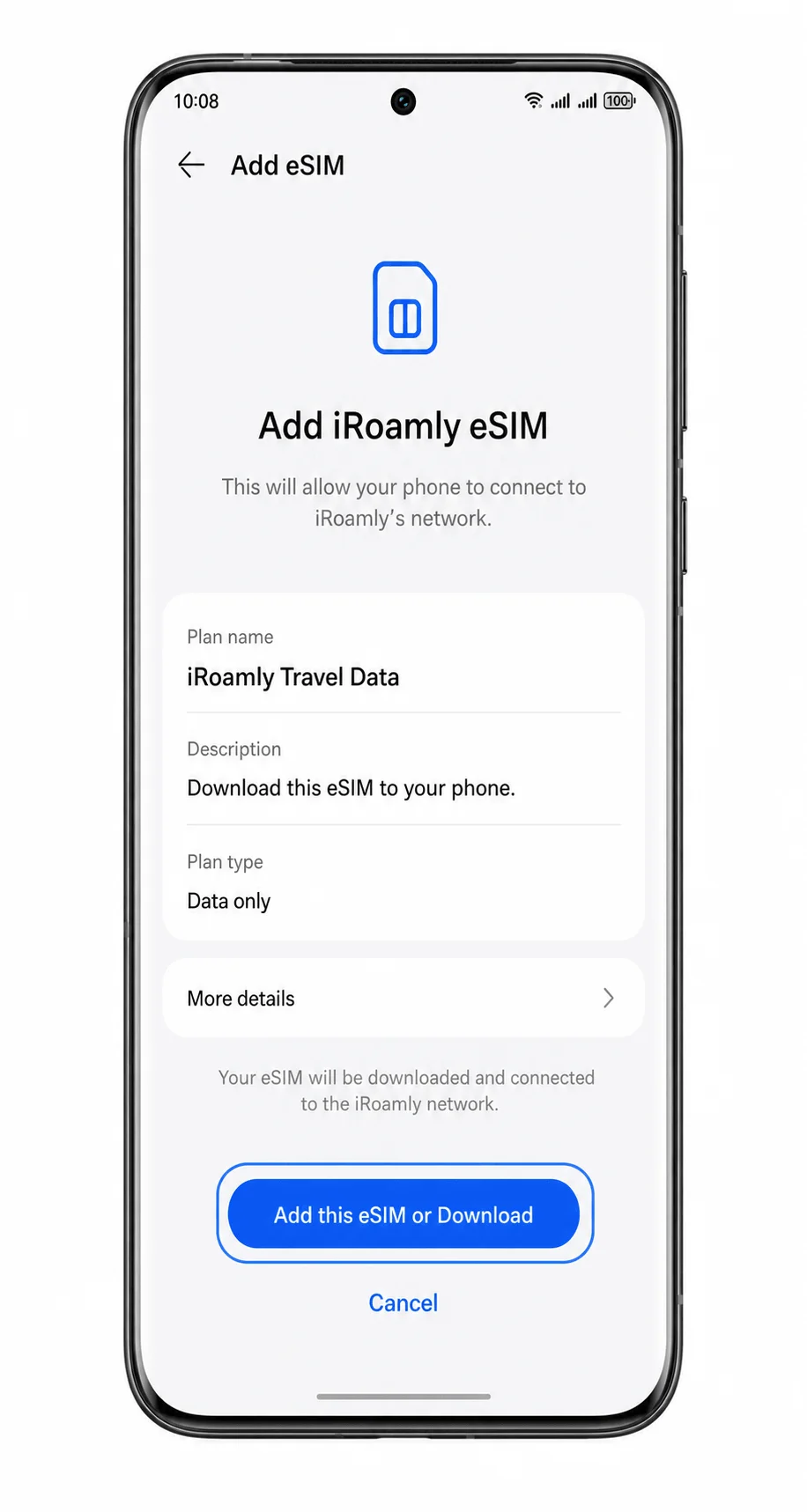 Download eSIM on Huawei Pura 70 Pro Download eSIM on Huawei Pura 70 Pro