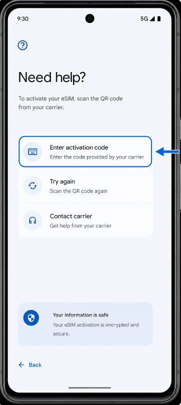 Enter Activation Code 7 Enter Activation Code 7