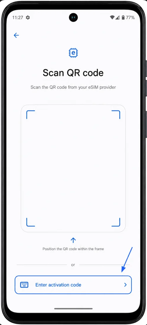 Enter Activation Code G53