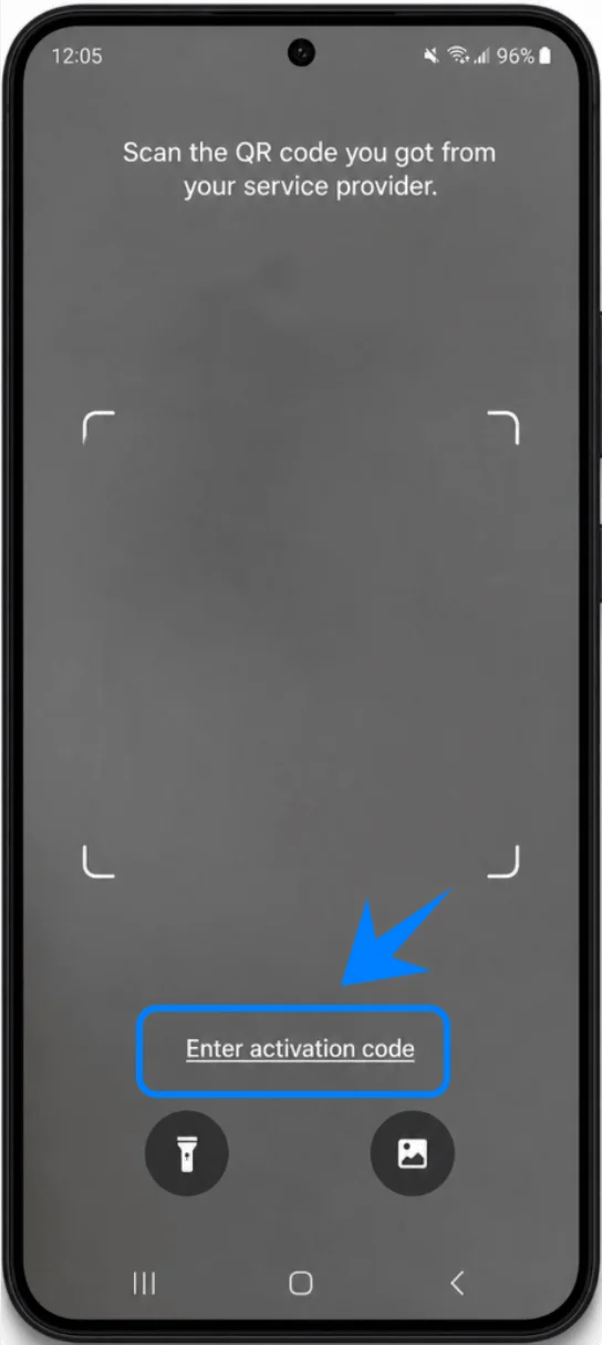 Enter Activation Code S22P