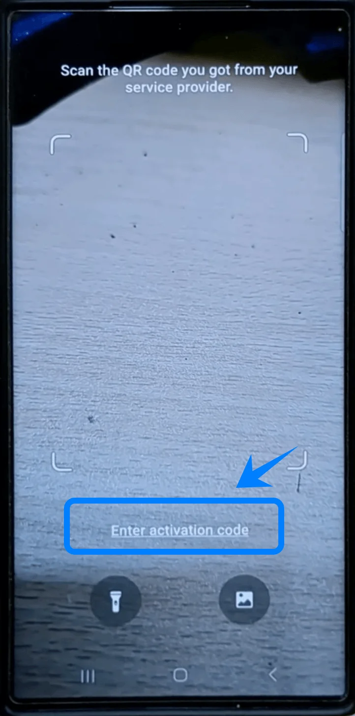 Enter Activation Code S23 Ultra
