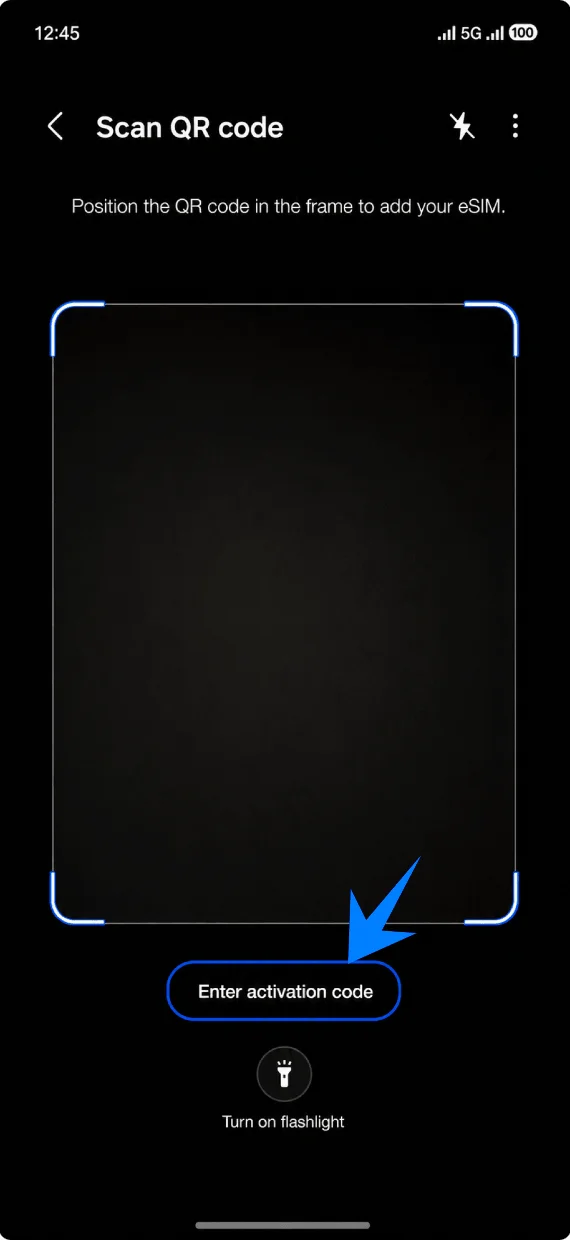 Enter Activation Code S25