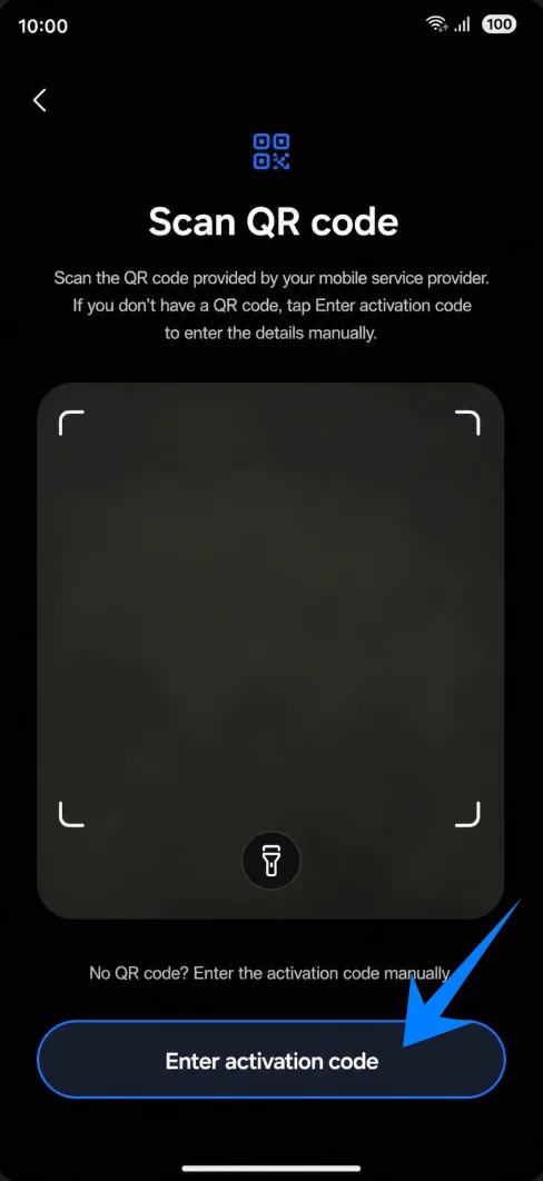 Enter Activation Code S25 Ultra