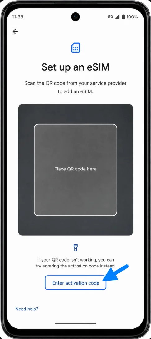 Enter Activation Code G52J