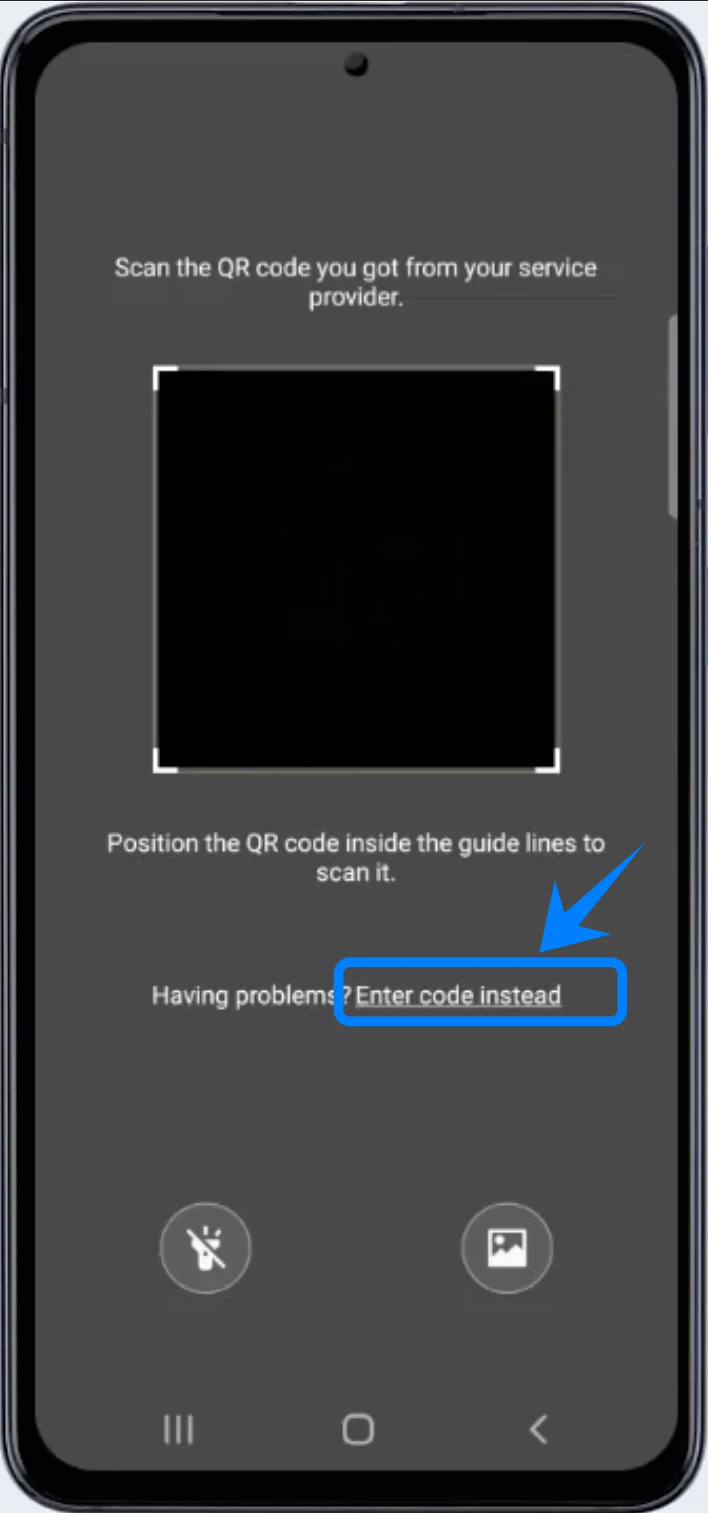 Enter Code Instead S21 Enter Code Instead S21