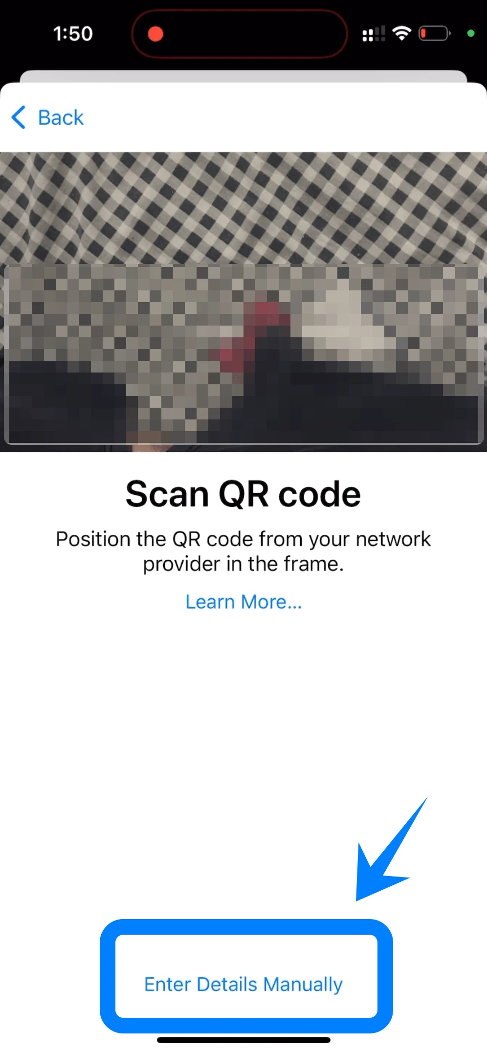 Enter Details Manually 15 PM