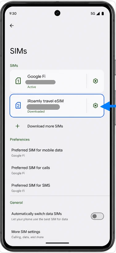eSIM Is Installed 7 eSIM Is Installed 7
