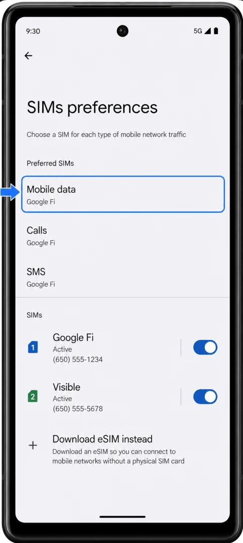 Mobile Data 7A