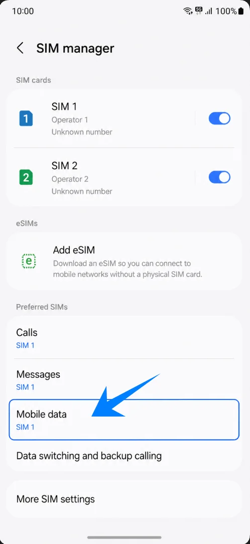 Mobile Data A23