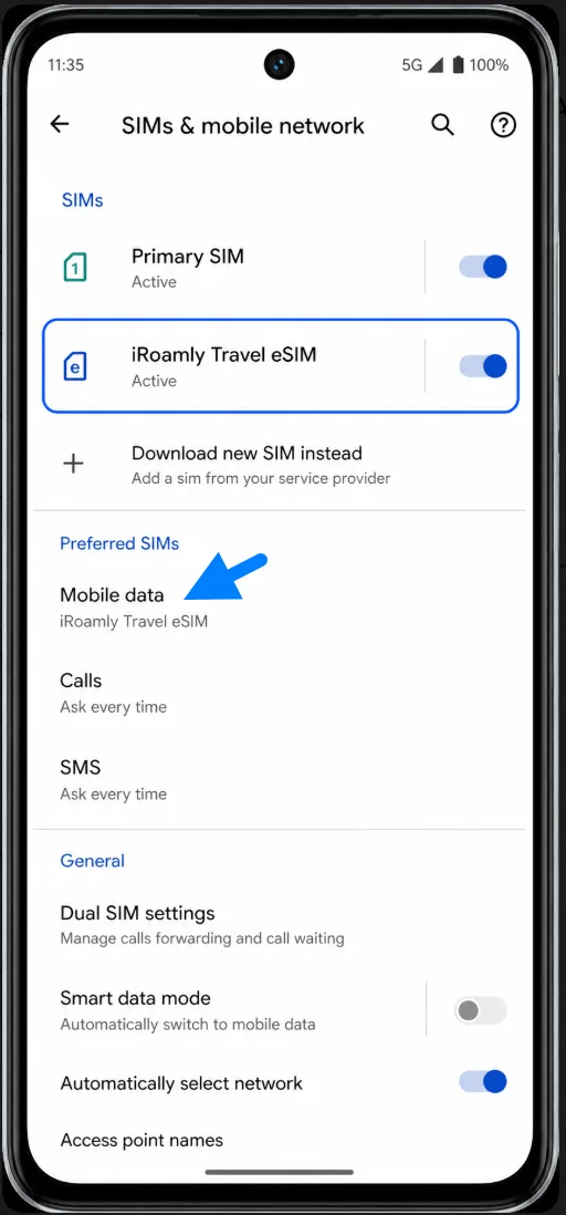 Mobile Data G52J