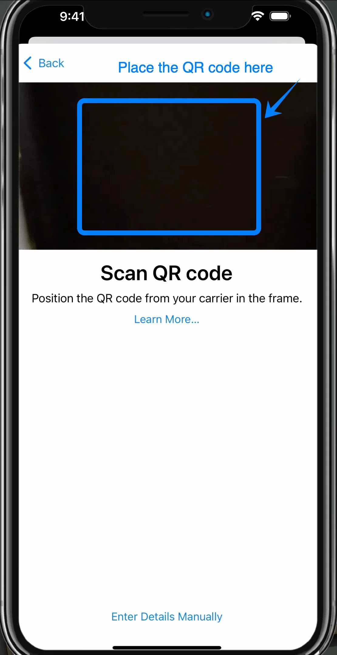Place the QR Code Here 11