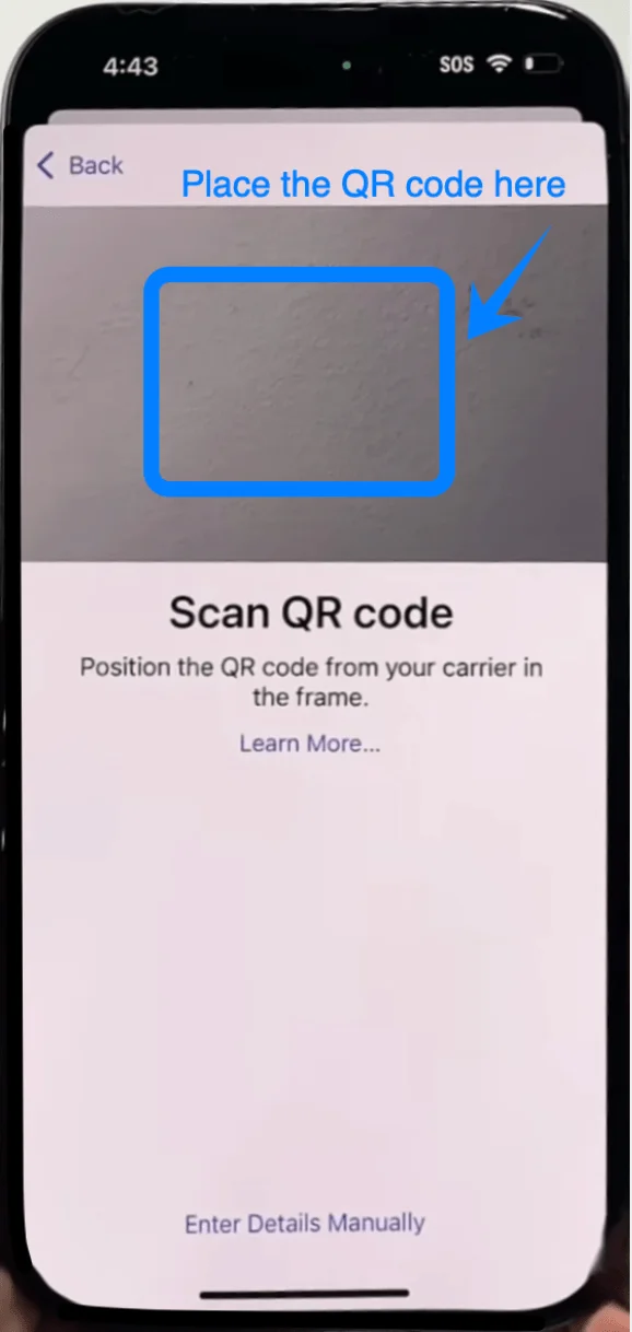 Place the QR Code Here 14 Pro