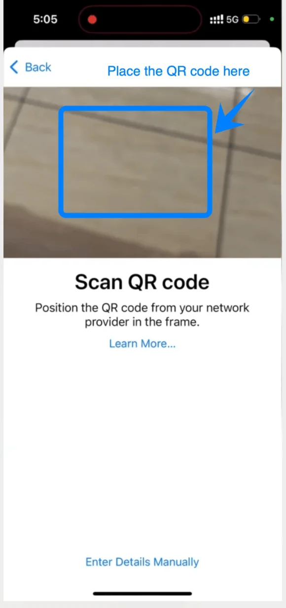 Place the QR Code Here 15 Plus