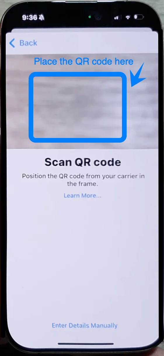 Place the QR Code Here 16