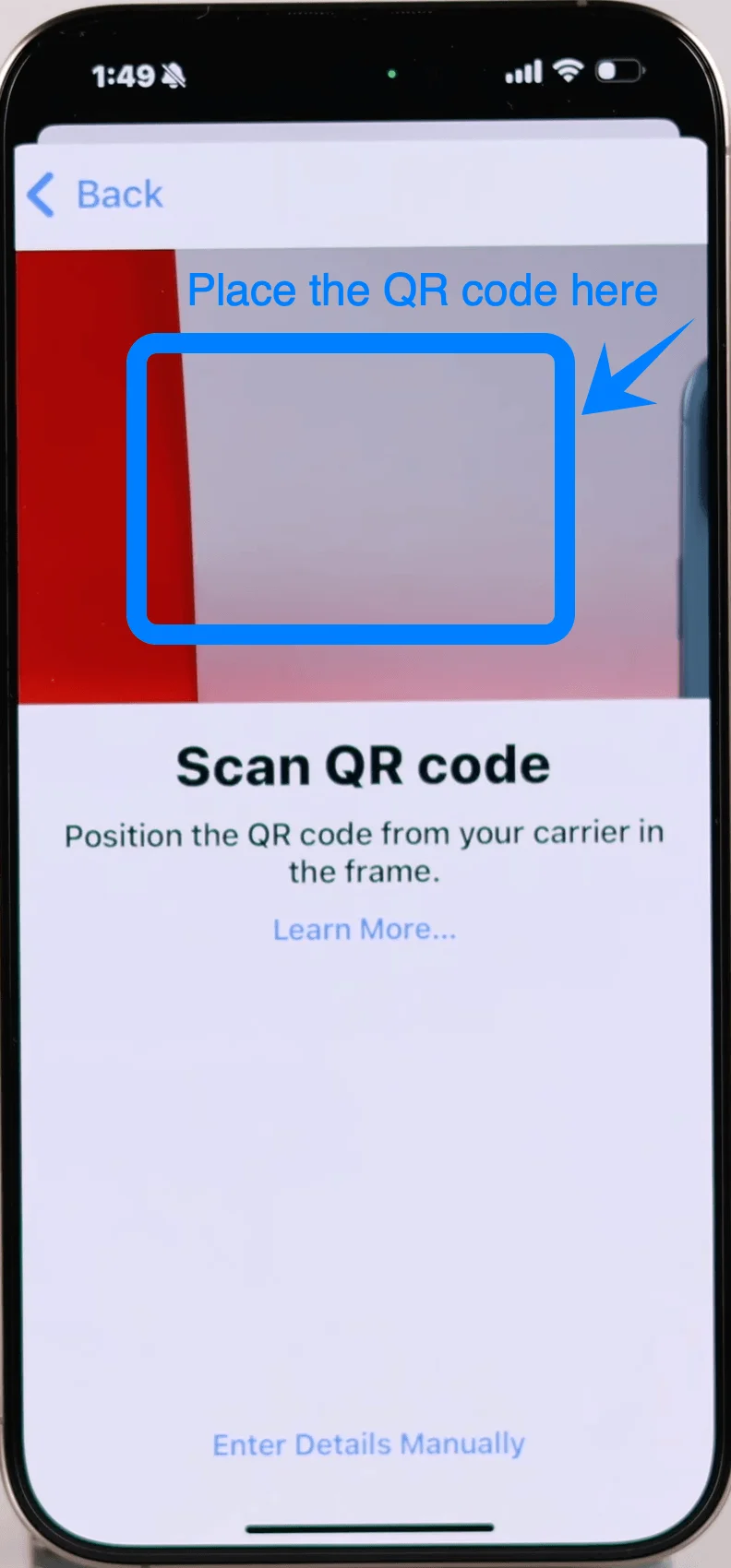 Place the QR Code Here 16 Pro