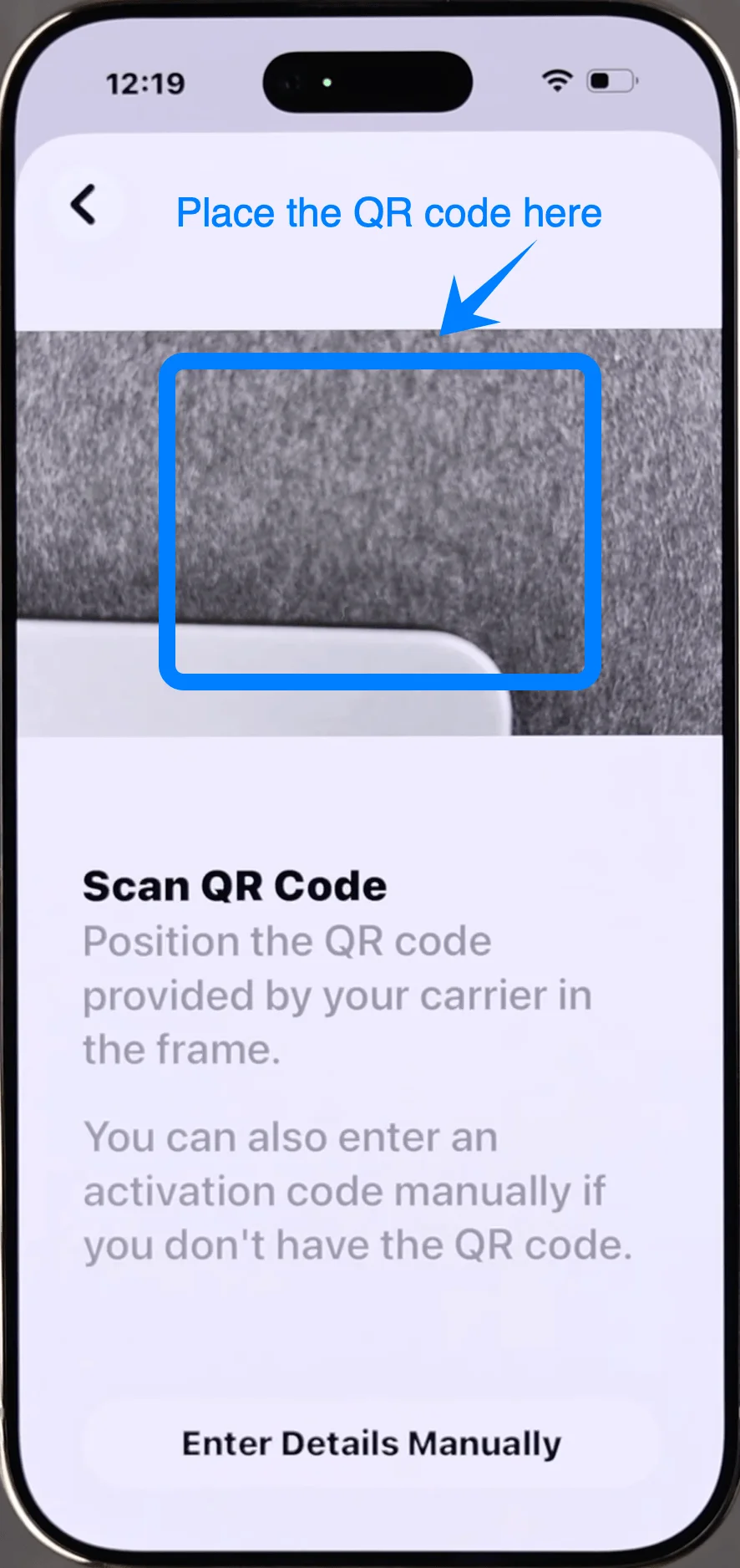 Place the QR Code Here 17 Air