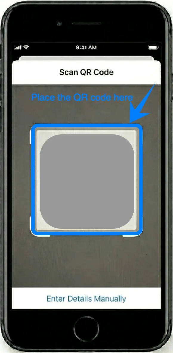 Place the QR Code Here SE 3