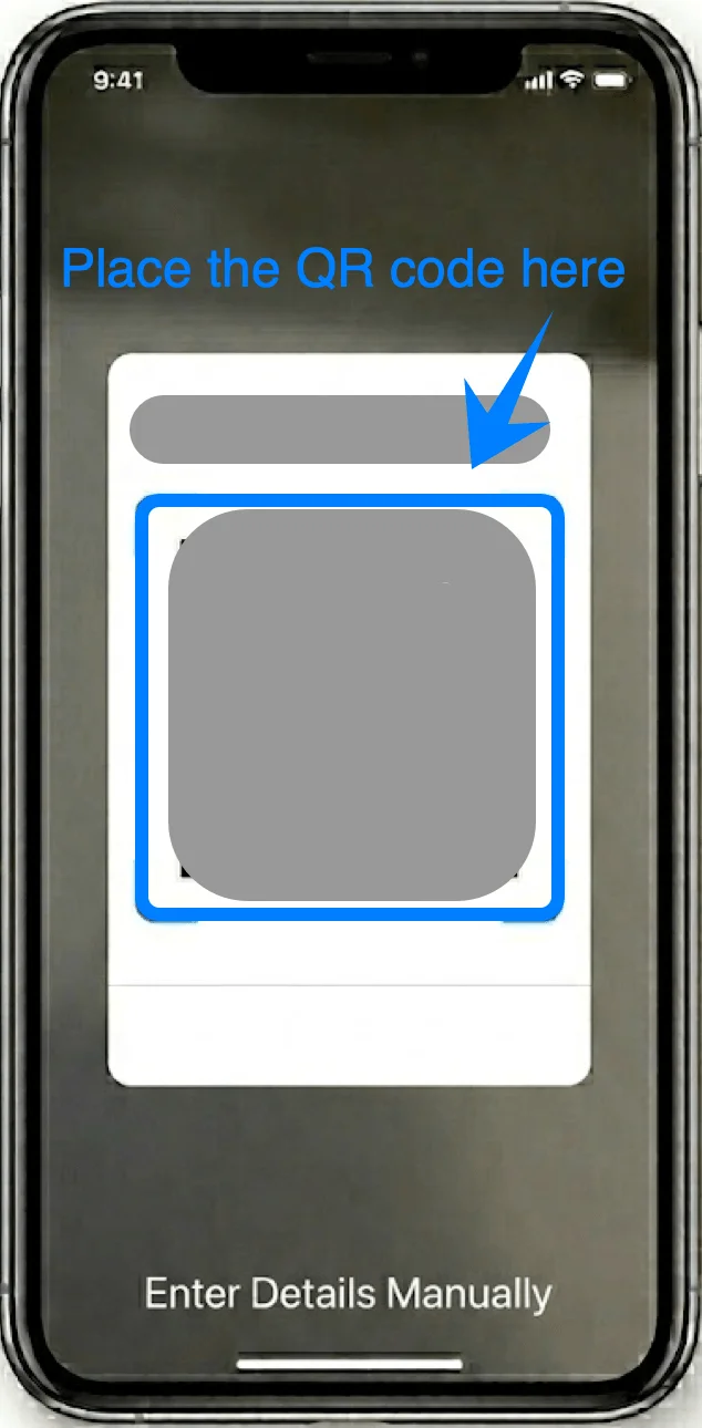 Place the QR Code Here XR