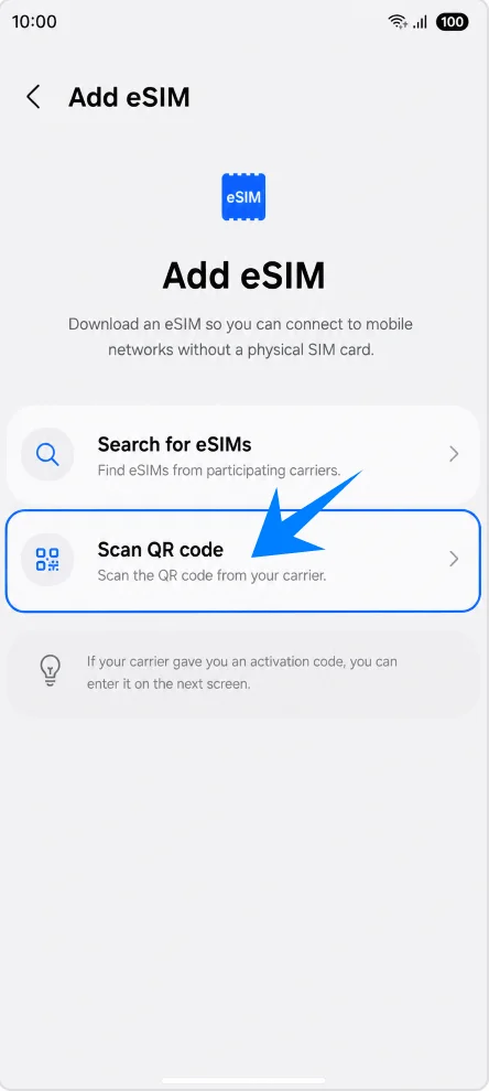 Scan QR Code Note20