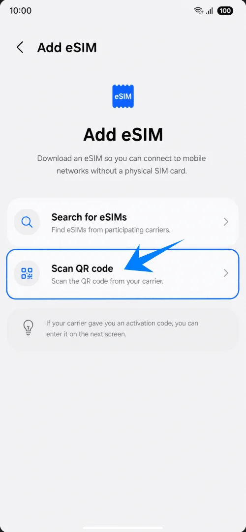 Scan QR Code S25 Ultra