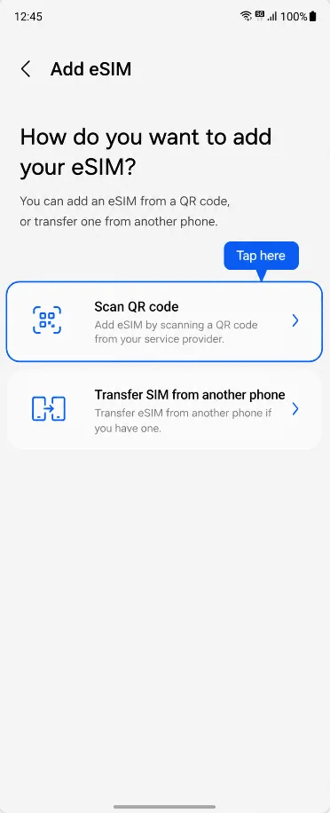 Scan QR Code Z Flip3 Scan QR Code Z Flip3