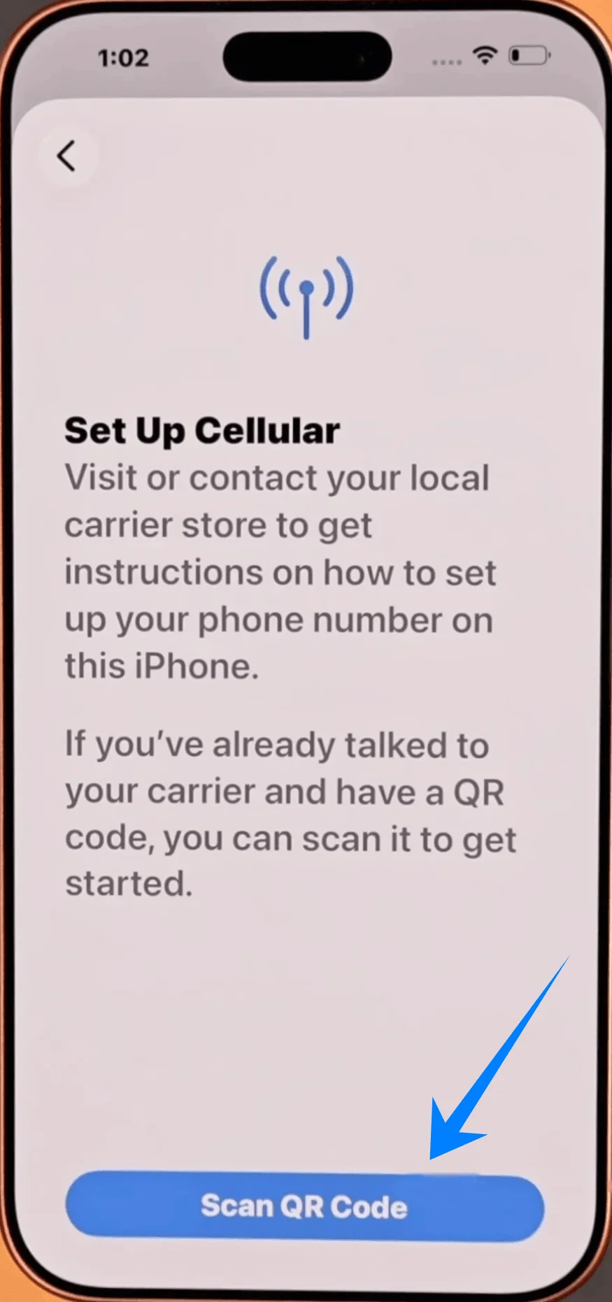 Scan the QR Code 17 PM