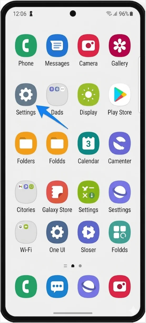 Settings S21 Ultra