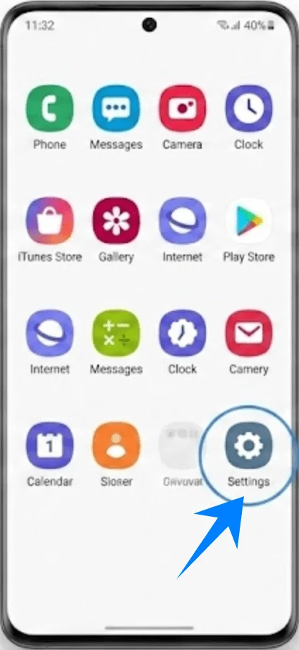 Settings S21 Settings S21