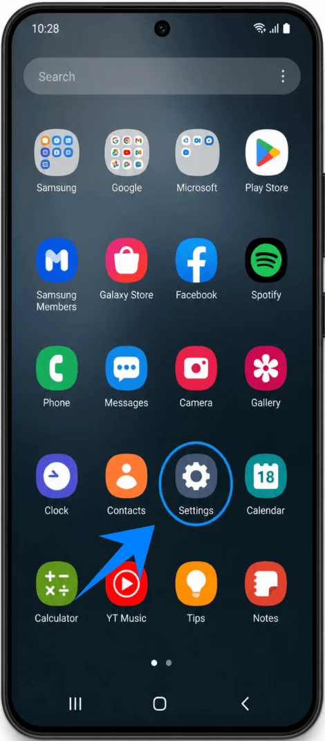 Settings S22P