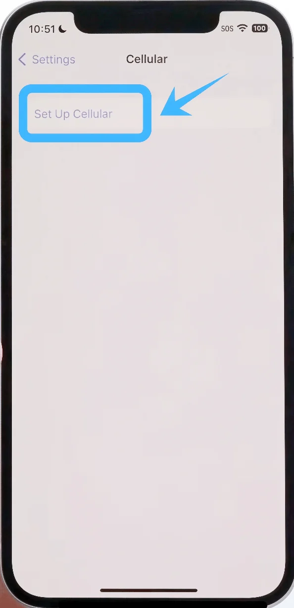 Set Up Cellular on iPhone 13 Pro