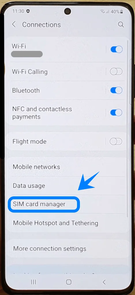 SIM Card Manager S21 Plus Gestione schede SIM S21 Plus
