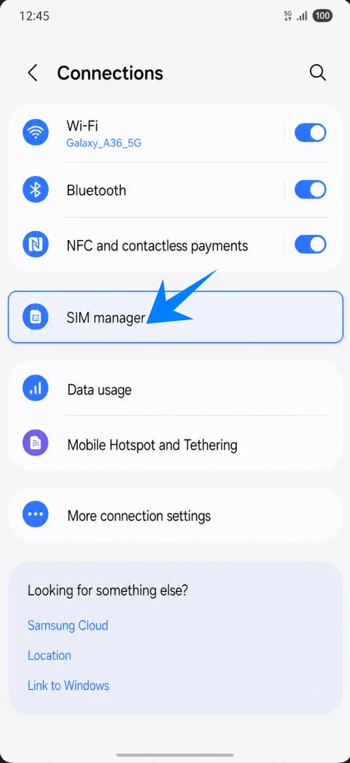 SIM Manager A36