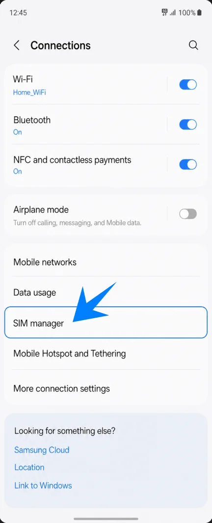 SIM Manager Z Flip